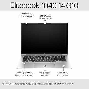 Amazon.com: HP EliteBook 1040 G10 Business Laptop (14